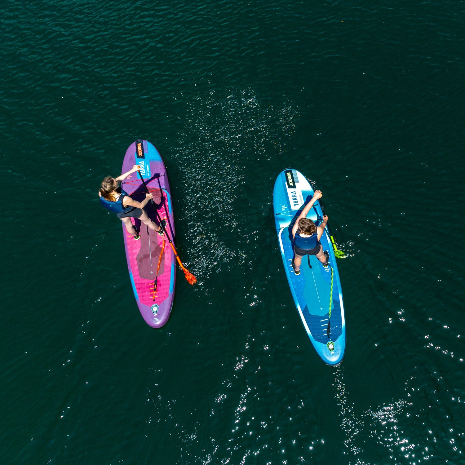 486425009-actionshot-3-big Дошка надувна Jobe Aero Yarra SUP Board 10.6 Package Steel Blue